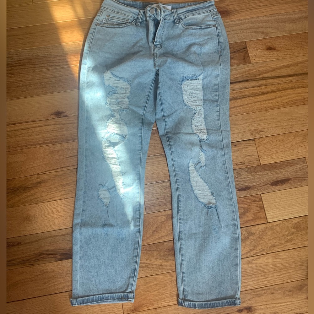 Judy blue boyfriend fit jeans 9/29